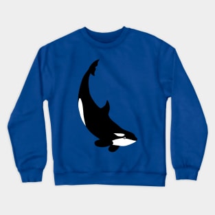 Orca diving Crewneck Sweatshirt